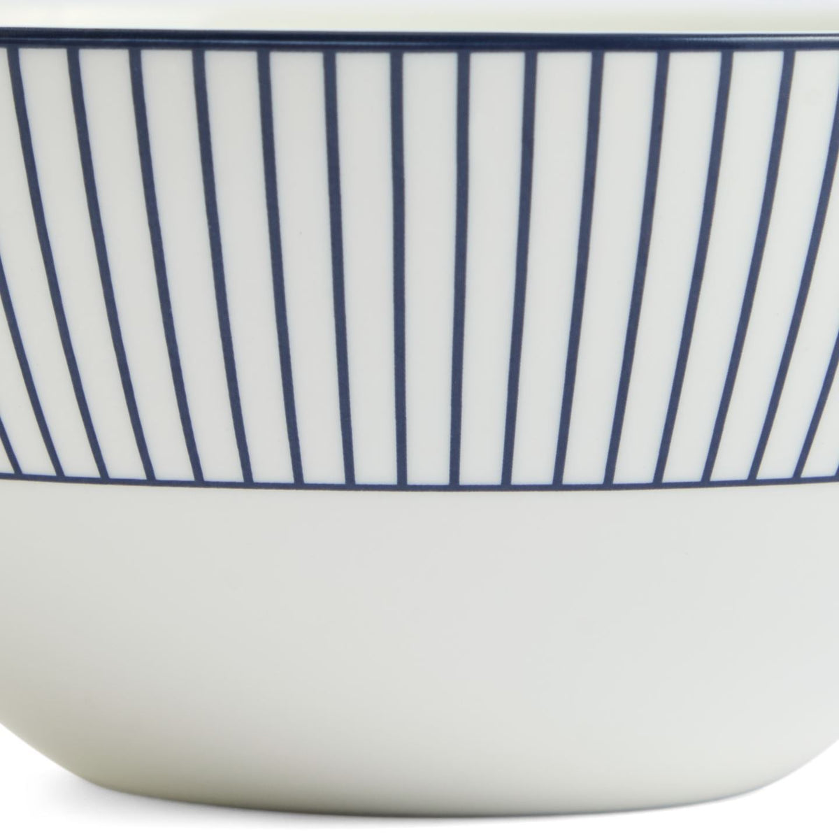 Gio Pinstripe Cereal Bowl White