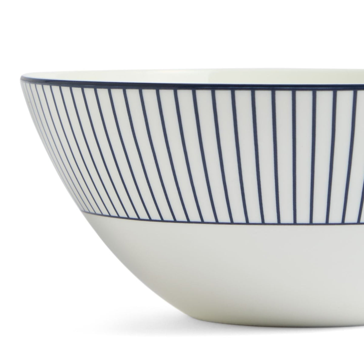 Gio Pinstripe Cereal Bowl White