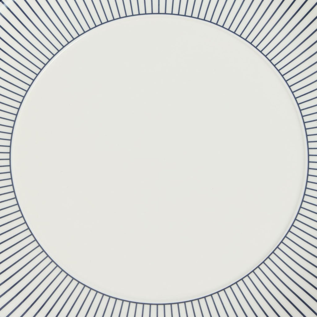 Gio Pinstripe Side Plate White