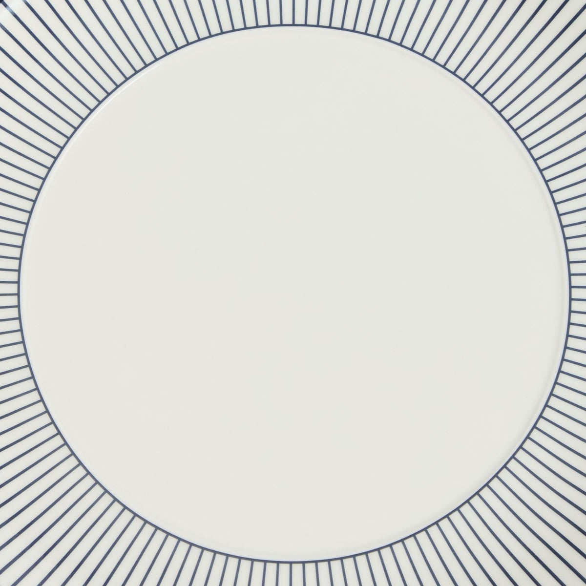 Gio Pinstripe Side Plate White