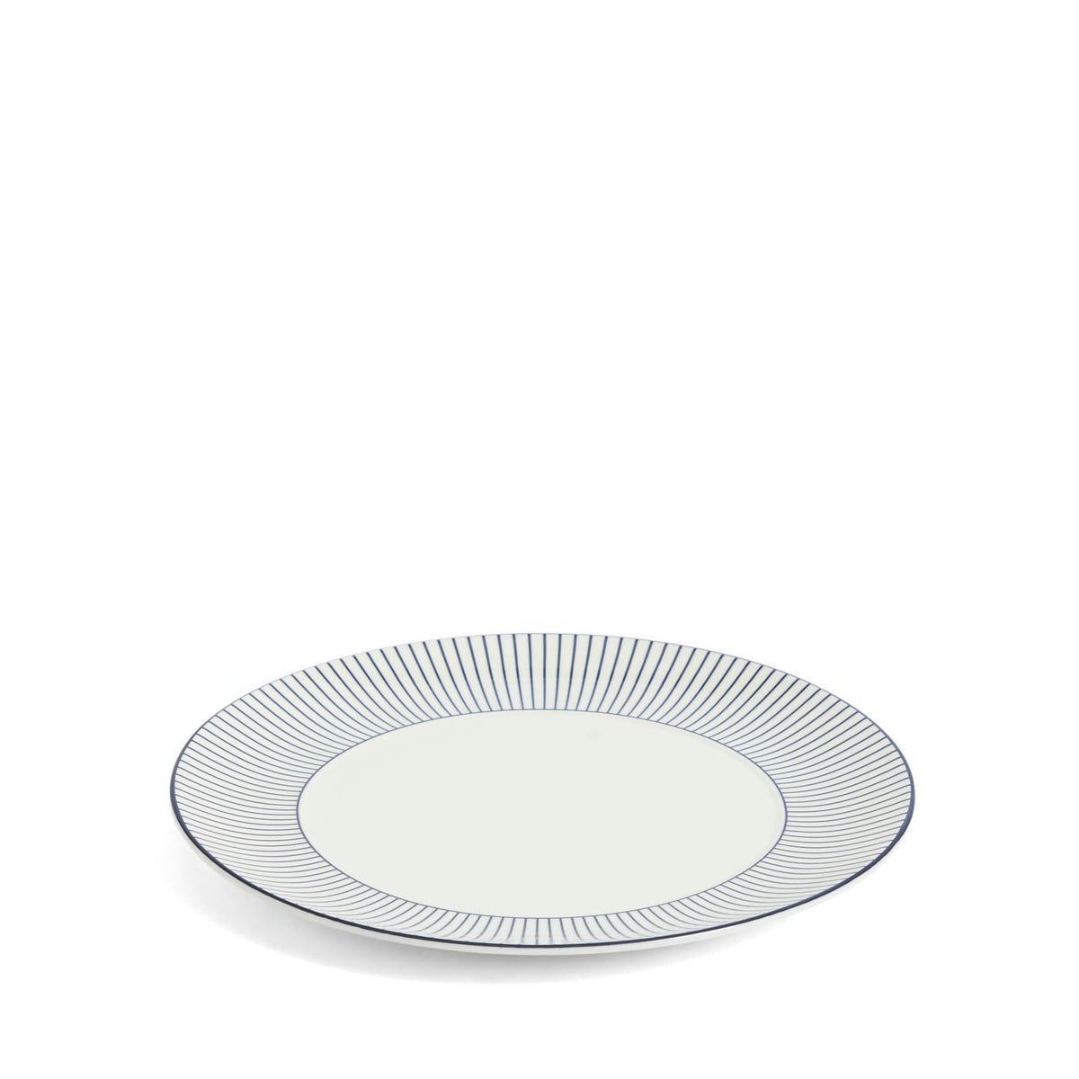 Gio Pinstripe Side Plate White