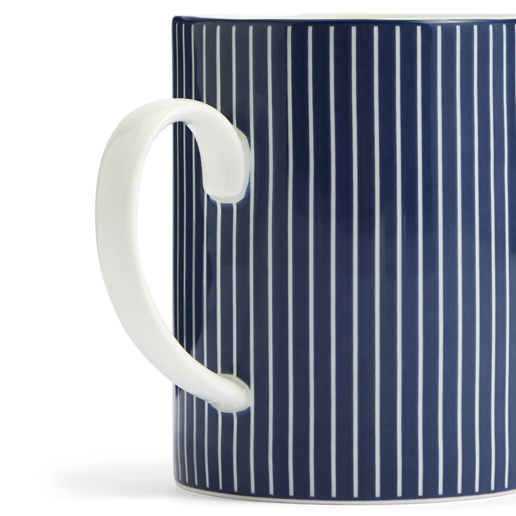 Gio Pinstripe Mug Blue