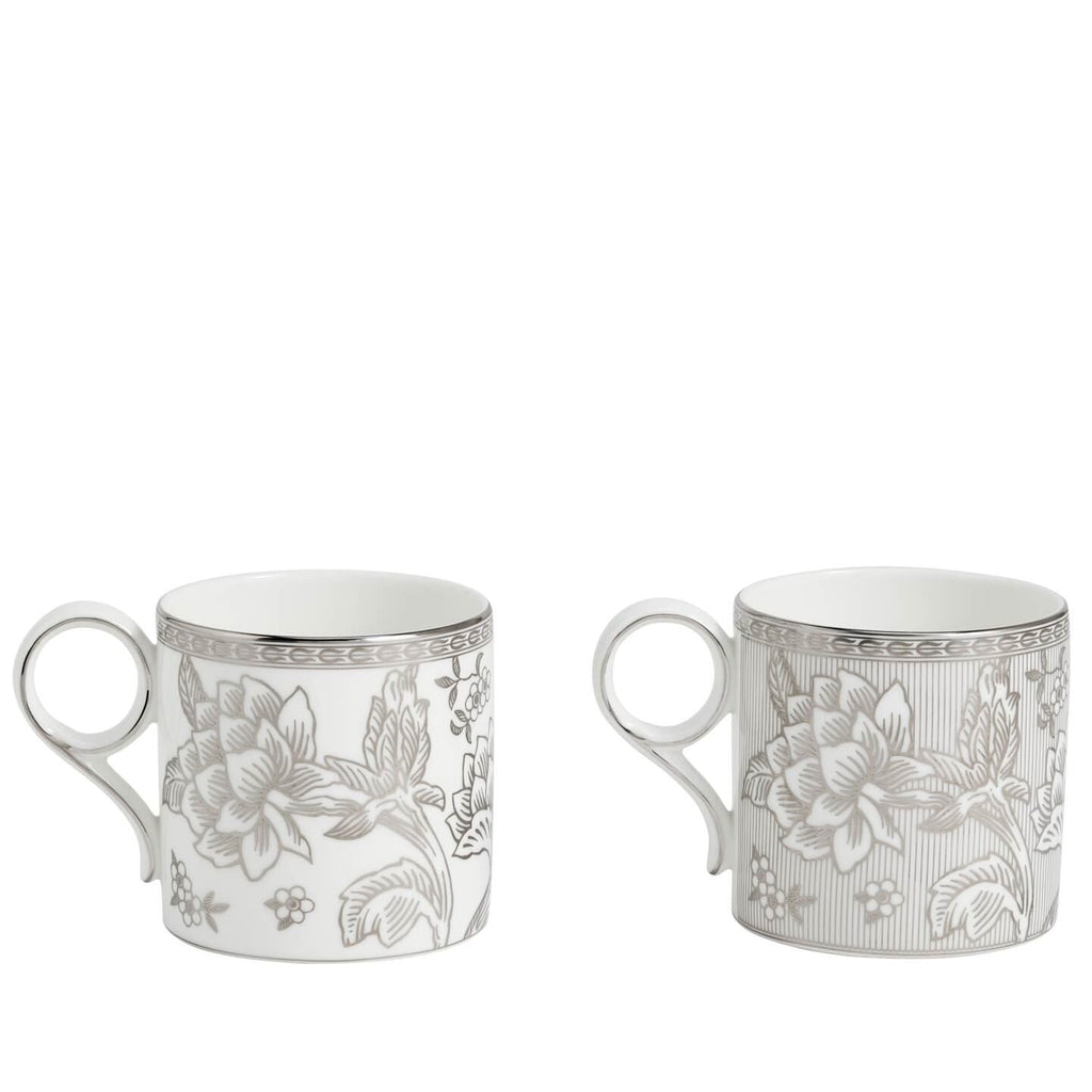 Silver Tonquin Mug Set of 2