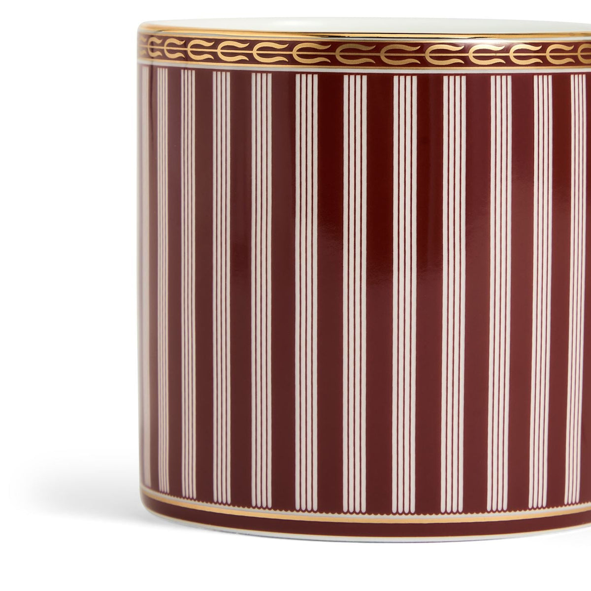 Red Splendour Striped Mug