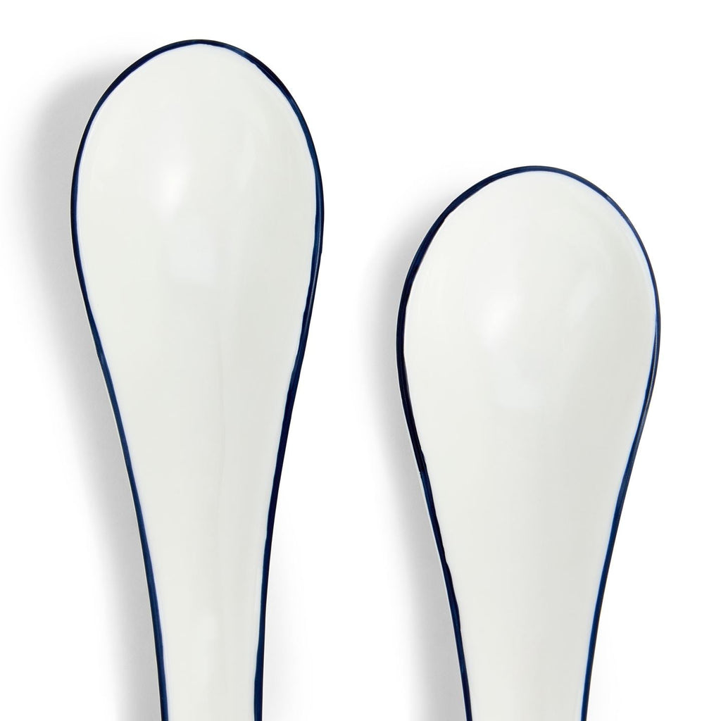 Gio Blue Chinese Spoons Set Of 2