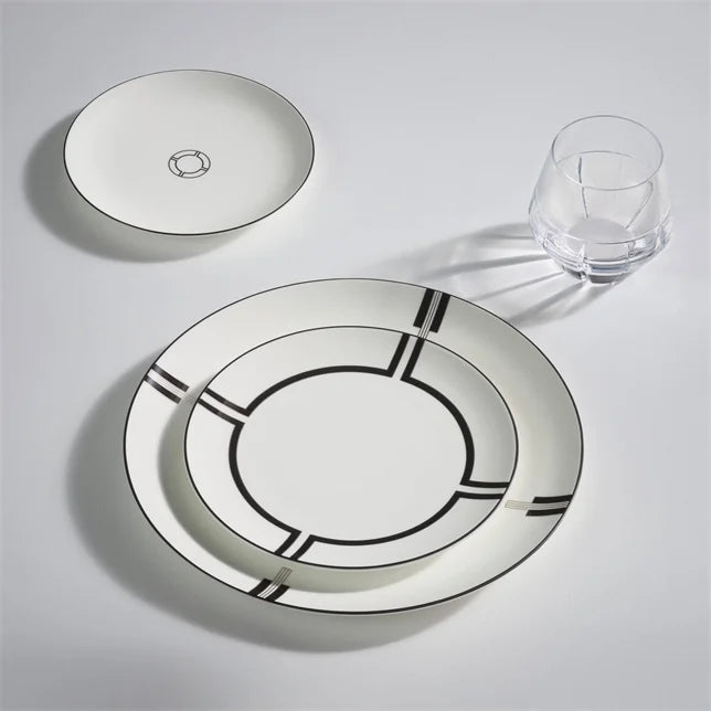 Vera Wang Luxe Graphite Teacup Saucer V1