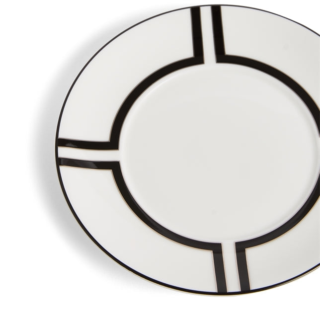 Vera Wang Luxe Graphite Teacup Saucer V2