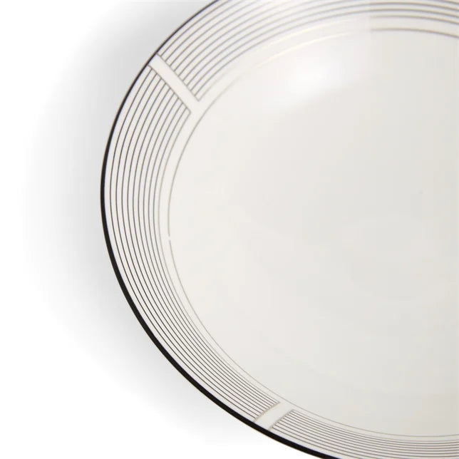 Vera Wang Luxe Graphite Soup Bowl