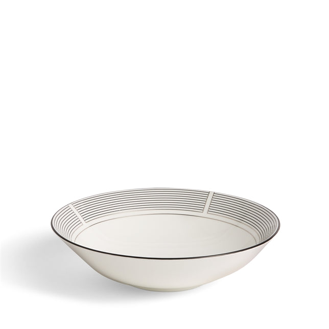 Vera Wang Luxe Graphite Soup Bowl