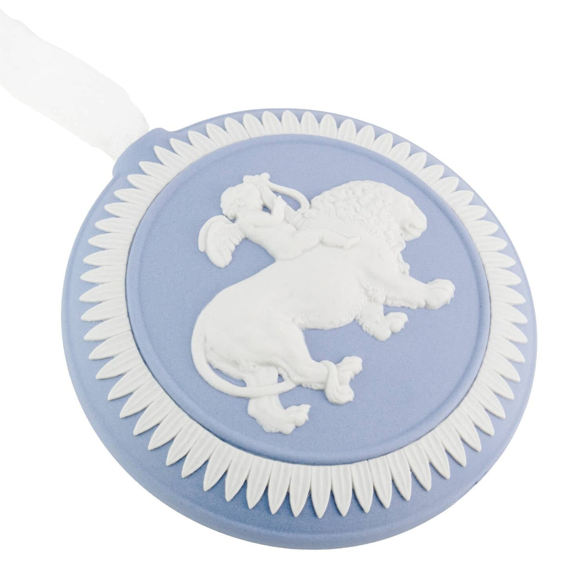 Lion Annual Ornament Light Blue