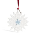 Winter Ornament White & Blue