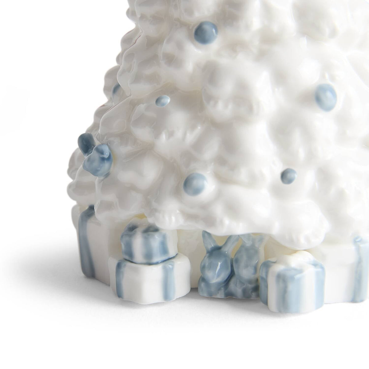Festivity Ornament White & Blue