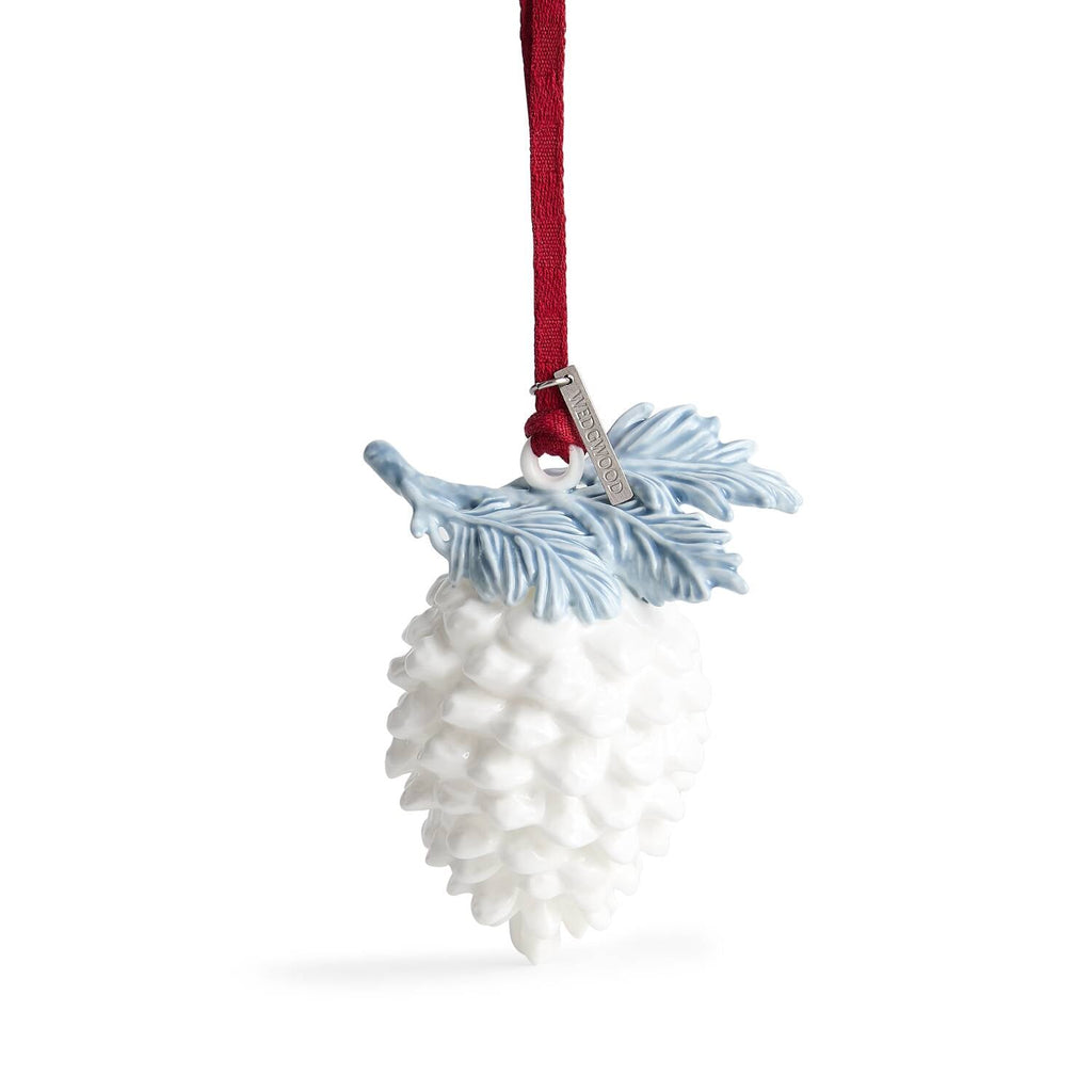 Prosperity Ornament White & Blue