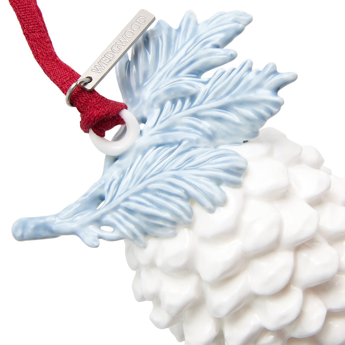 Prosperity Ornament White & Blue