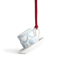 Ritual Ornament White & Blue