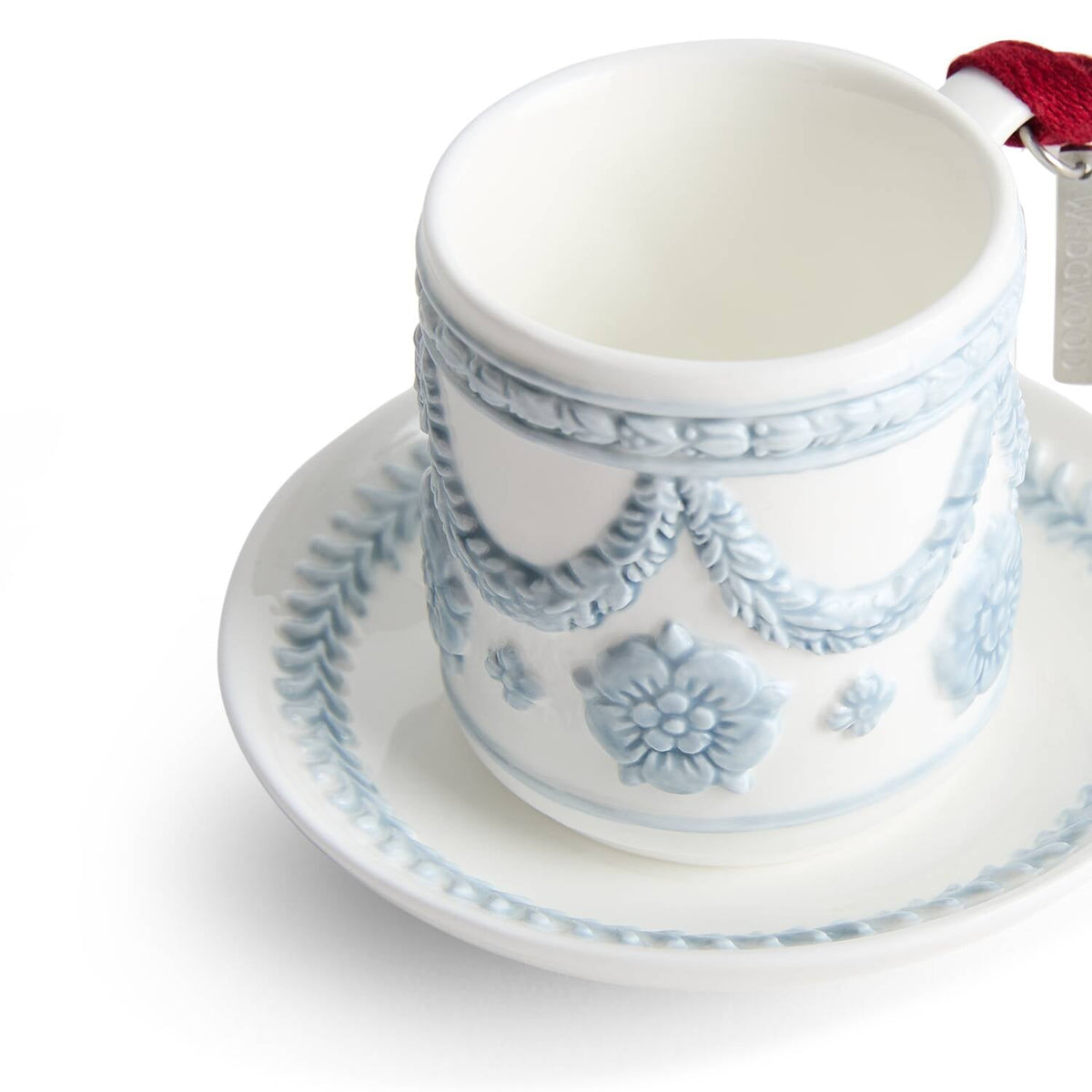 Ritual Ornament White & Blue