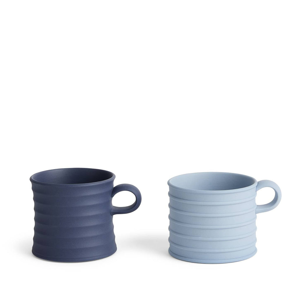JW Anderson Mug Pair Mercury / Jasper Blue