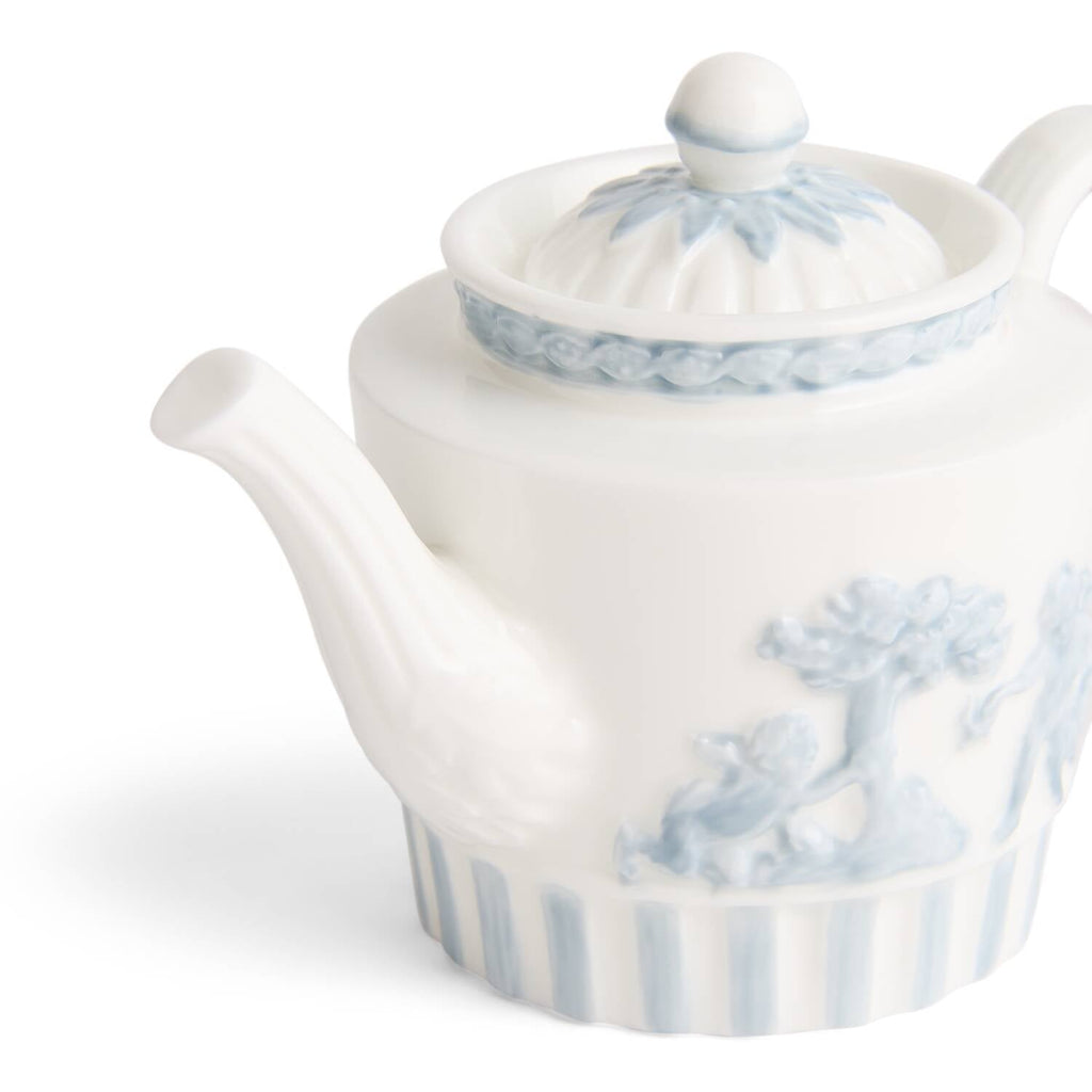 Host Ornament White & Blue