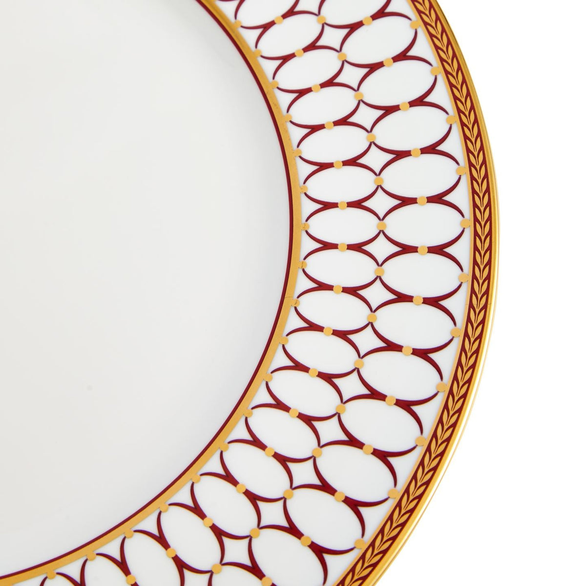 Renaissance Red Dinner Plate