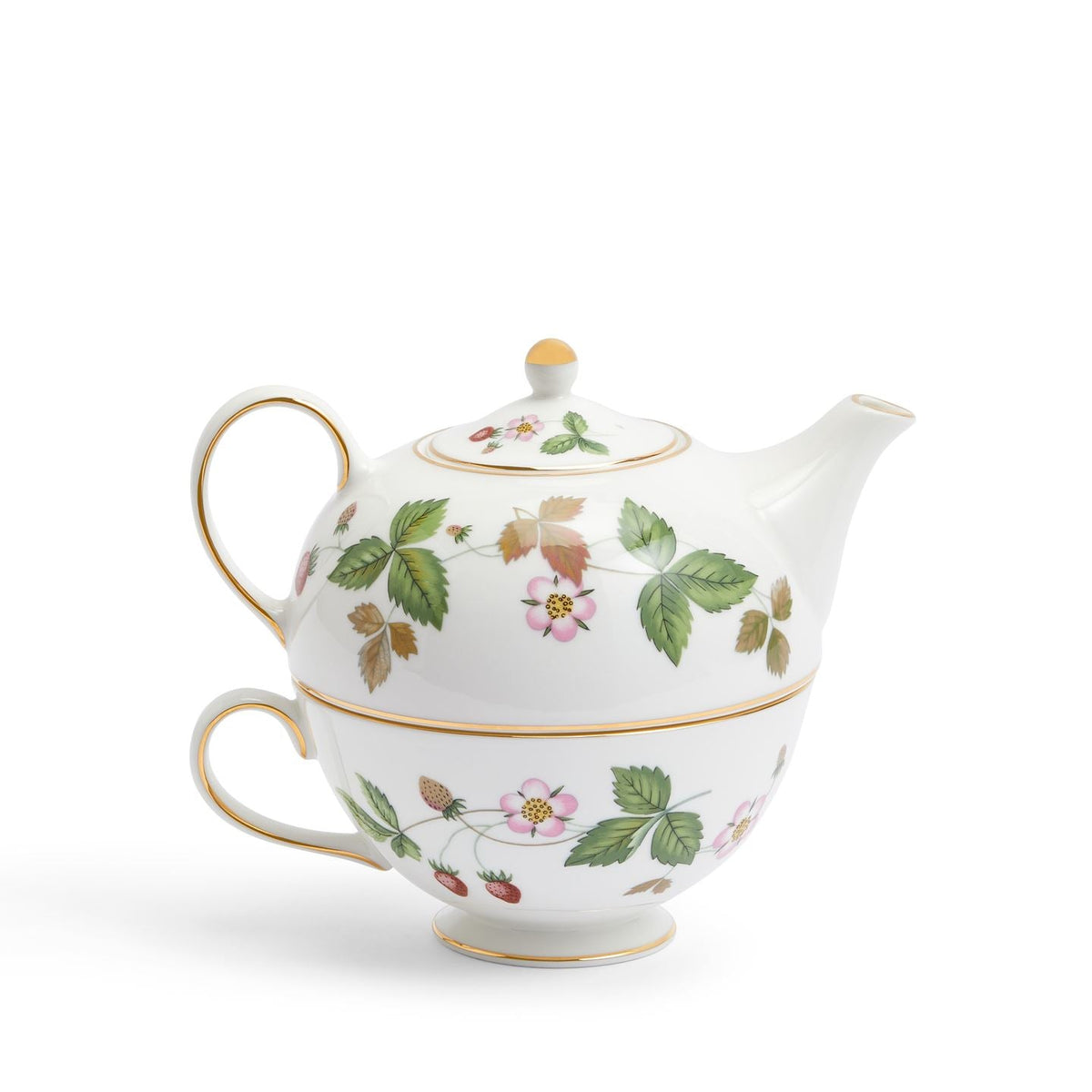 Wild Strawberry Gold Tea for One