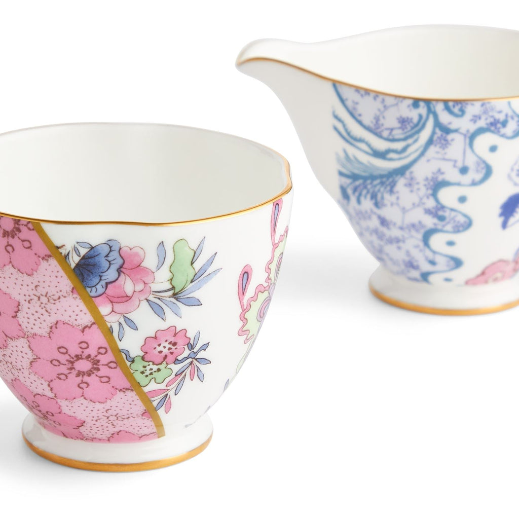 Butterfly Bloom 3 Piece Set: Teapot, Sugar Bowl and Cream Jug