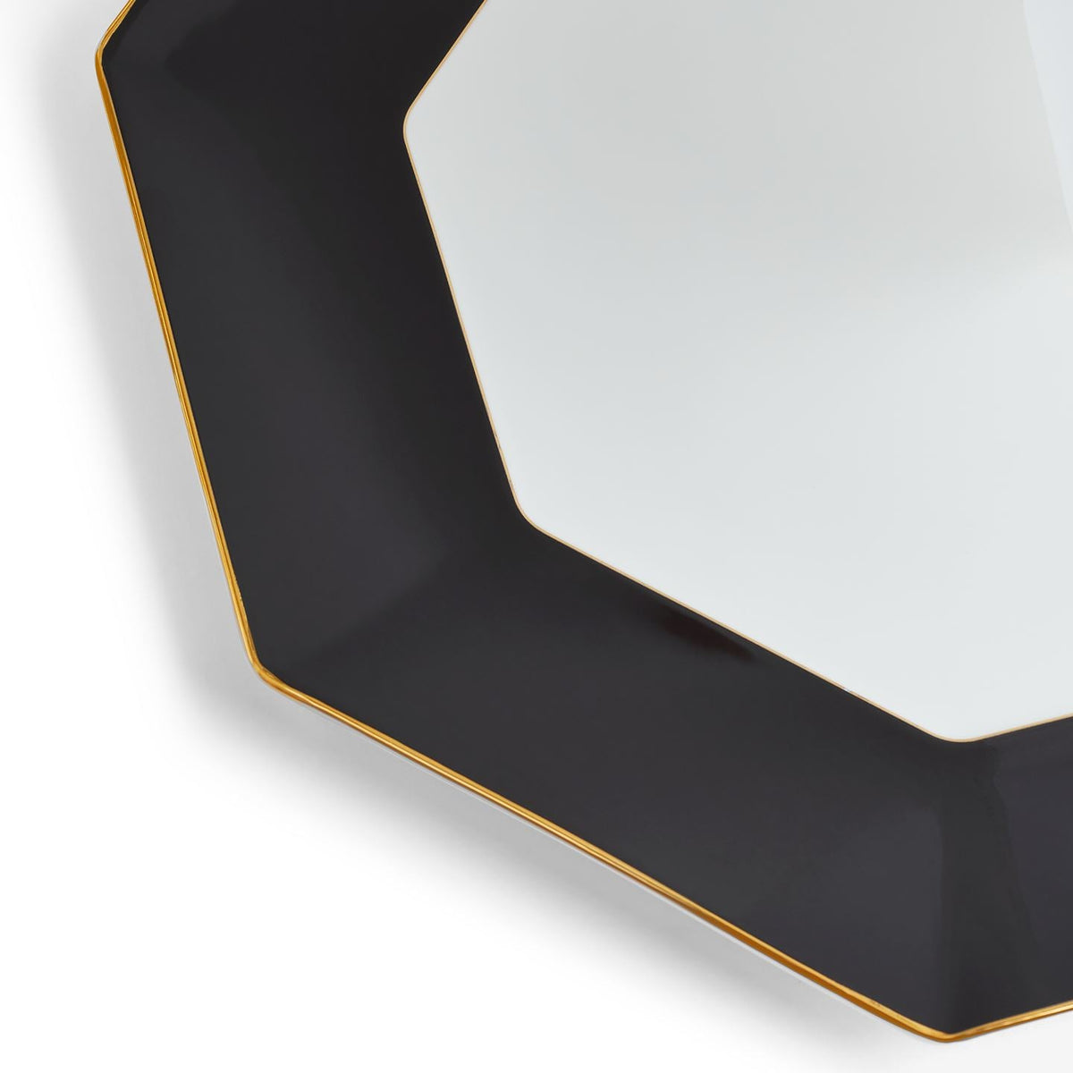 Gio Gold Octagonal Charger Plate