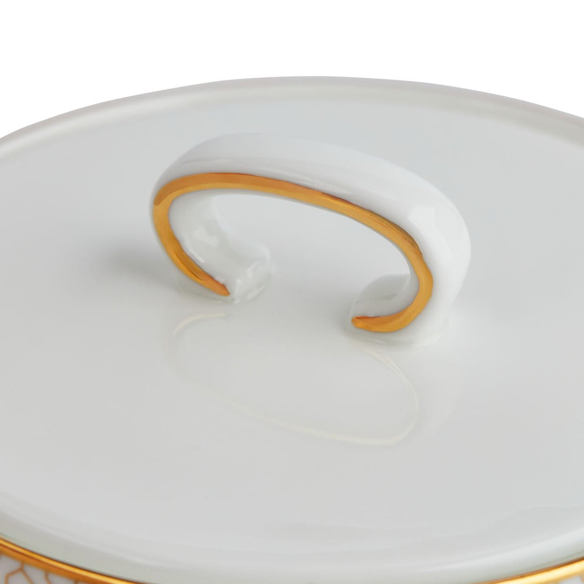 Gio Gold Sugar Box and Milk / Cream Jug