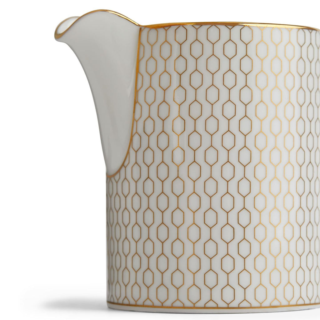 Gio Gold Sugar Box and Milk / Cream Jug