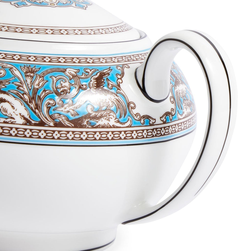 Florentine Turquoise Teapot Large