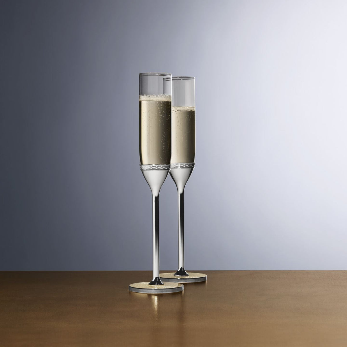 Vera Wang With Love Nouveau Pearl Toasting Flute, Set of 2