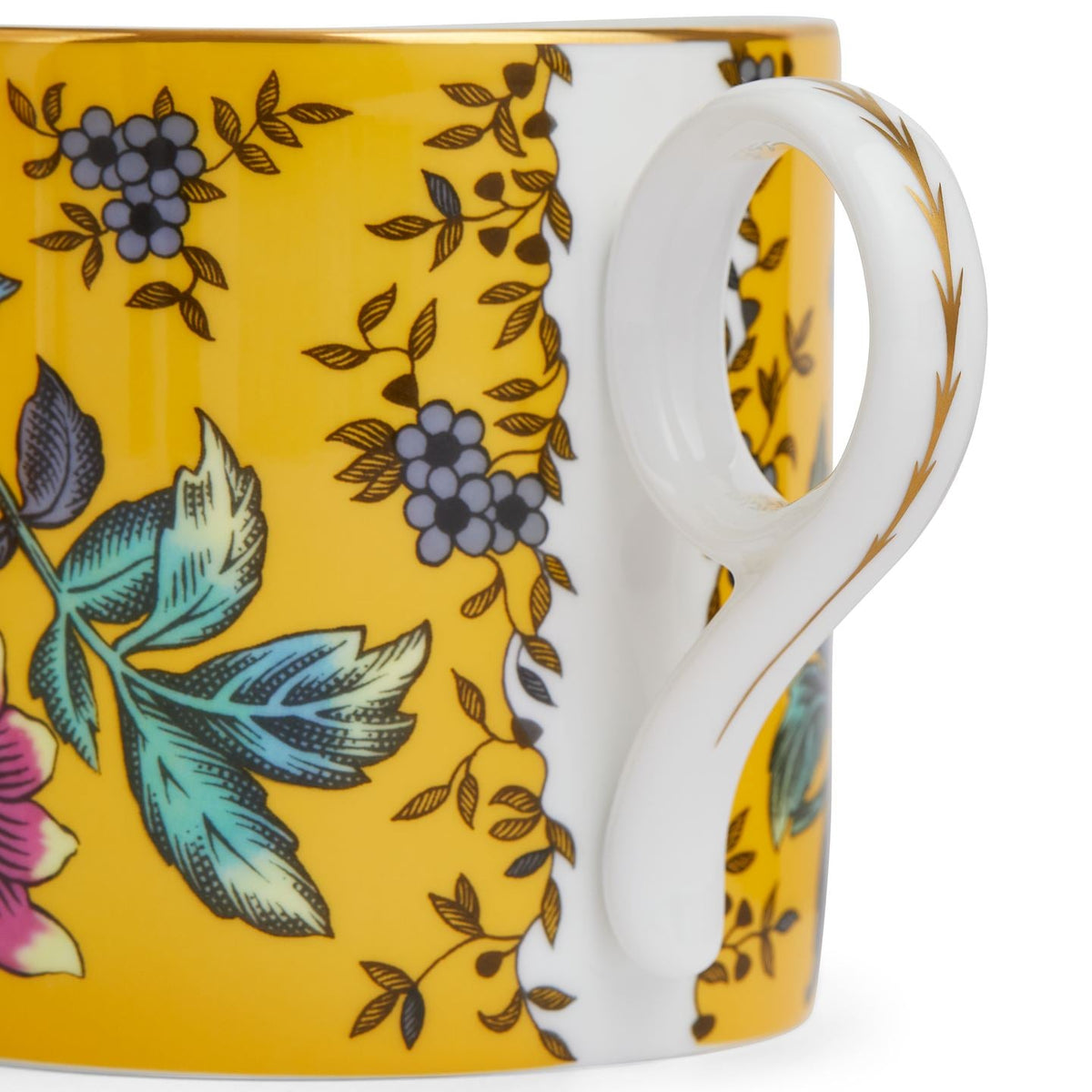 Wonderlust Large Yellow Tonquin Mug