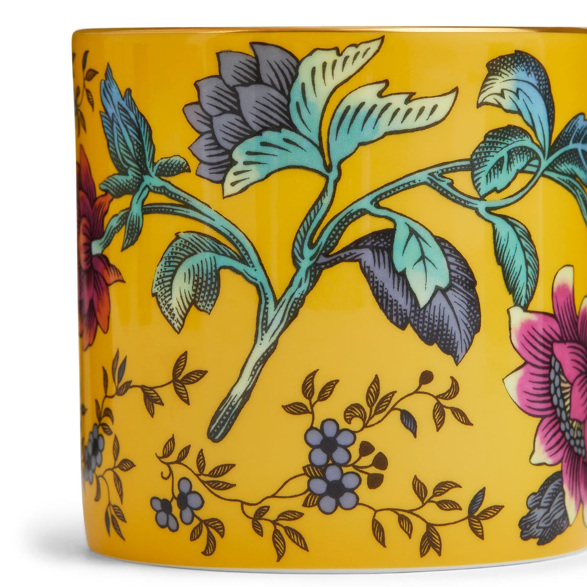 Wonderlust Large Yellow Tonquin Mug