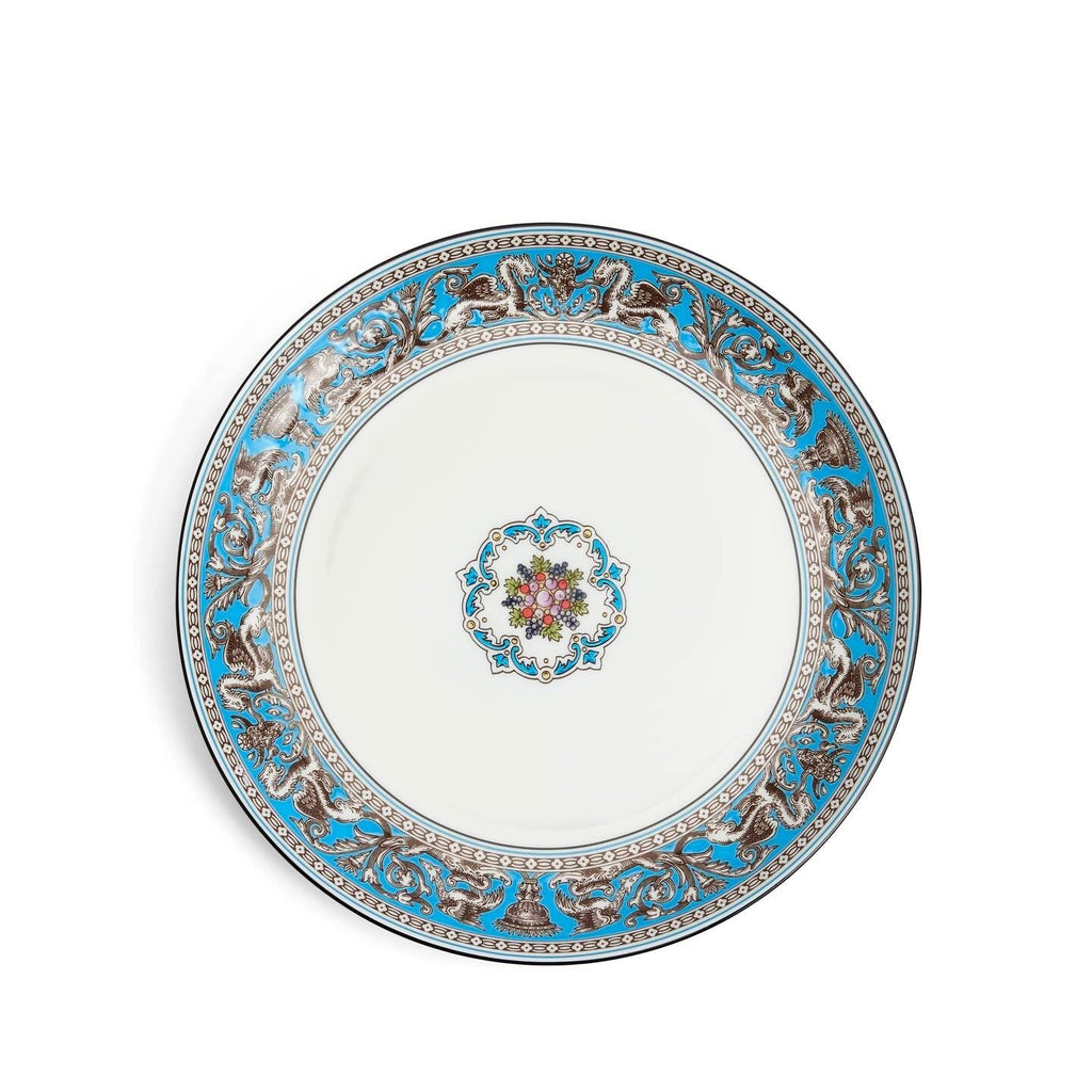 Florentine Turquoise Coupe Plate