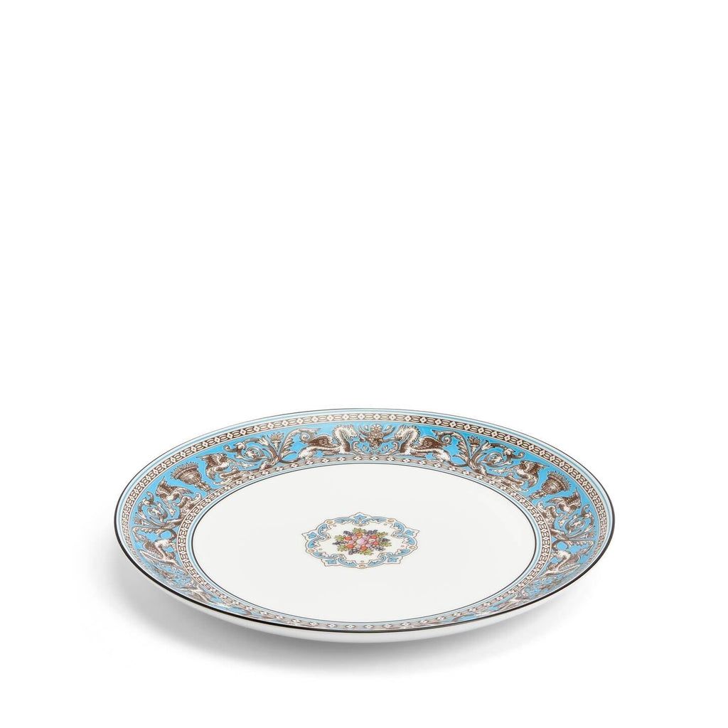 Florentine Turquoise Coupe Plate