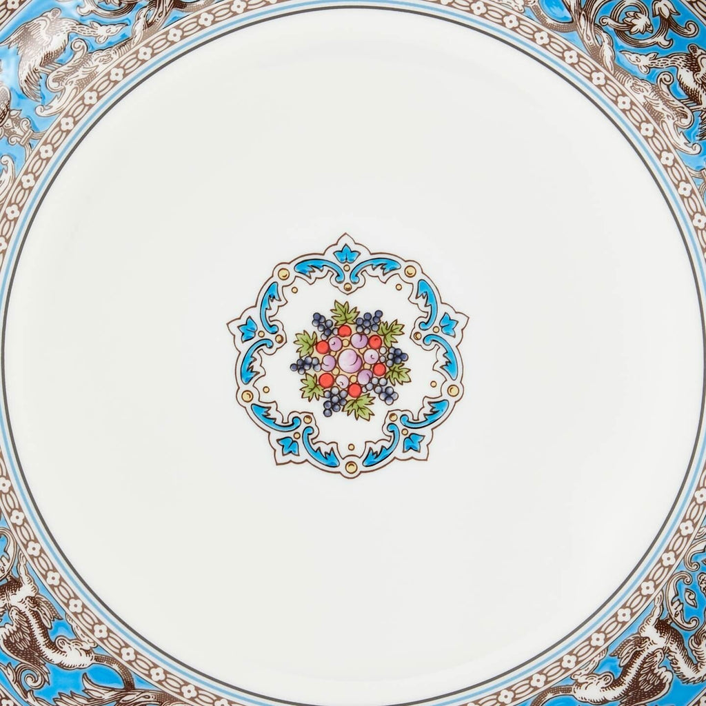 Florentine Turquoise Coupe Plate