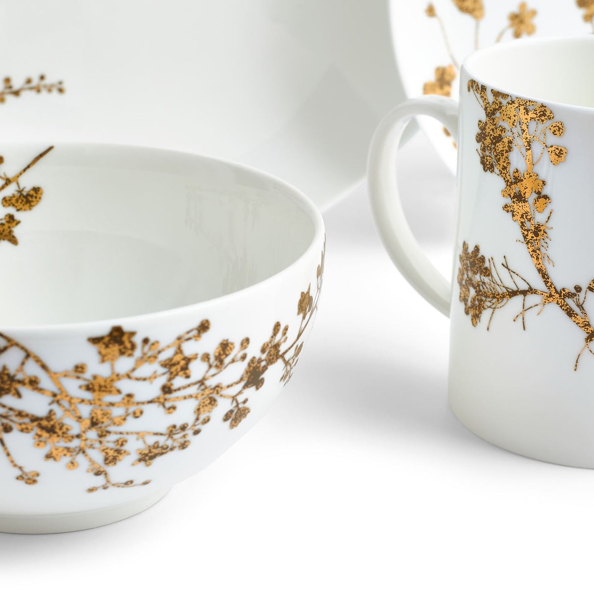 Vera Wang Jardin 4 Piece Dinner Setting