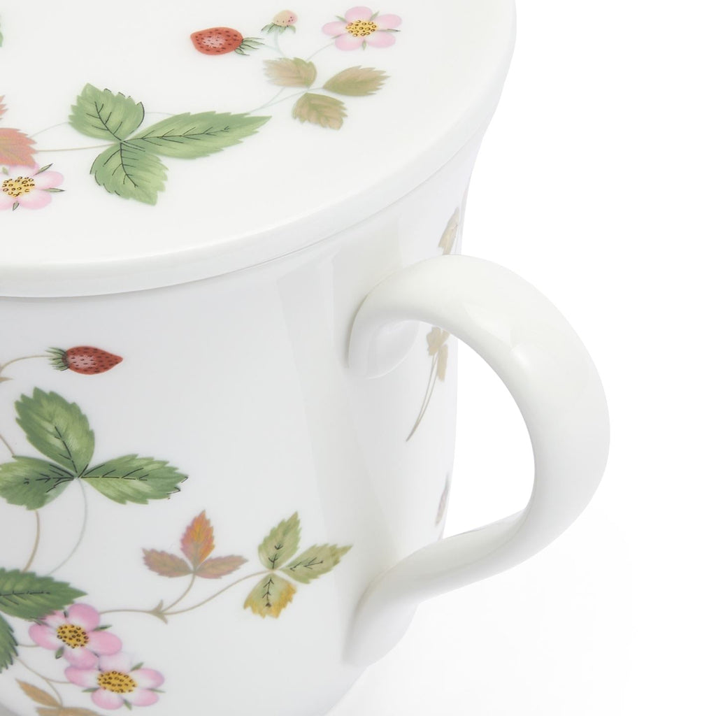 Wild Strawberry Classic Lidded Mug