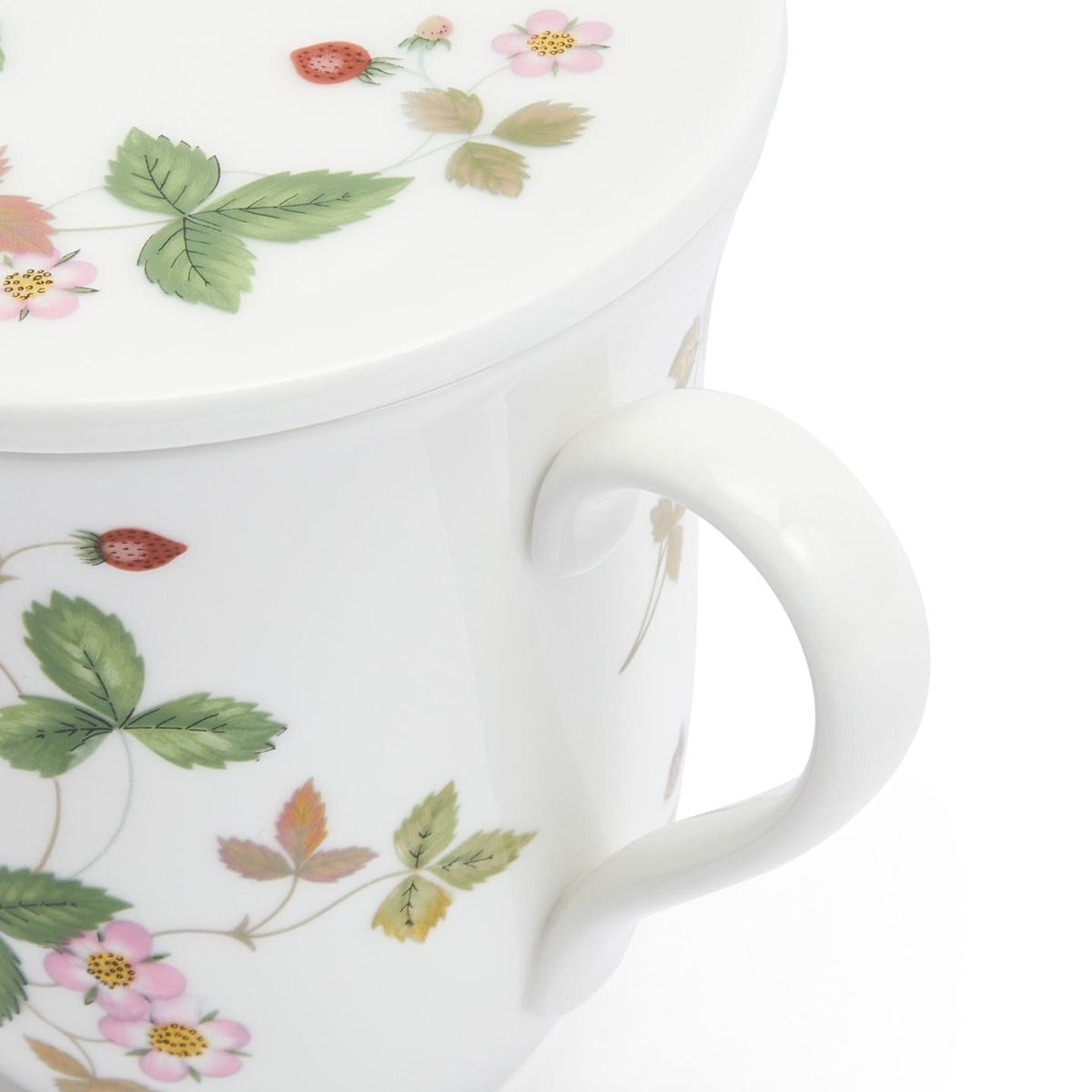 Wild Strawberry Classic Lidded Mug