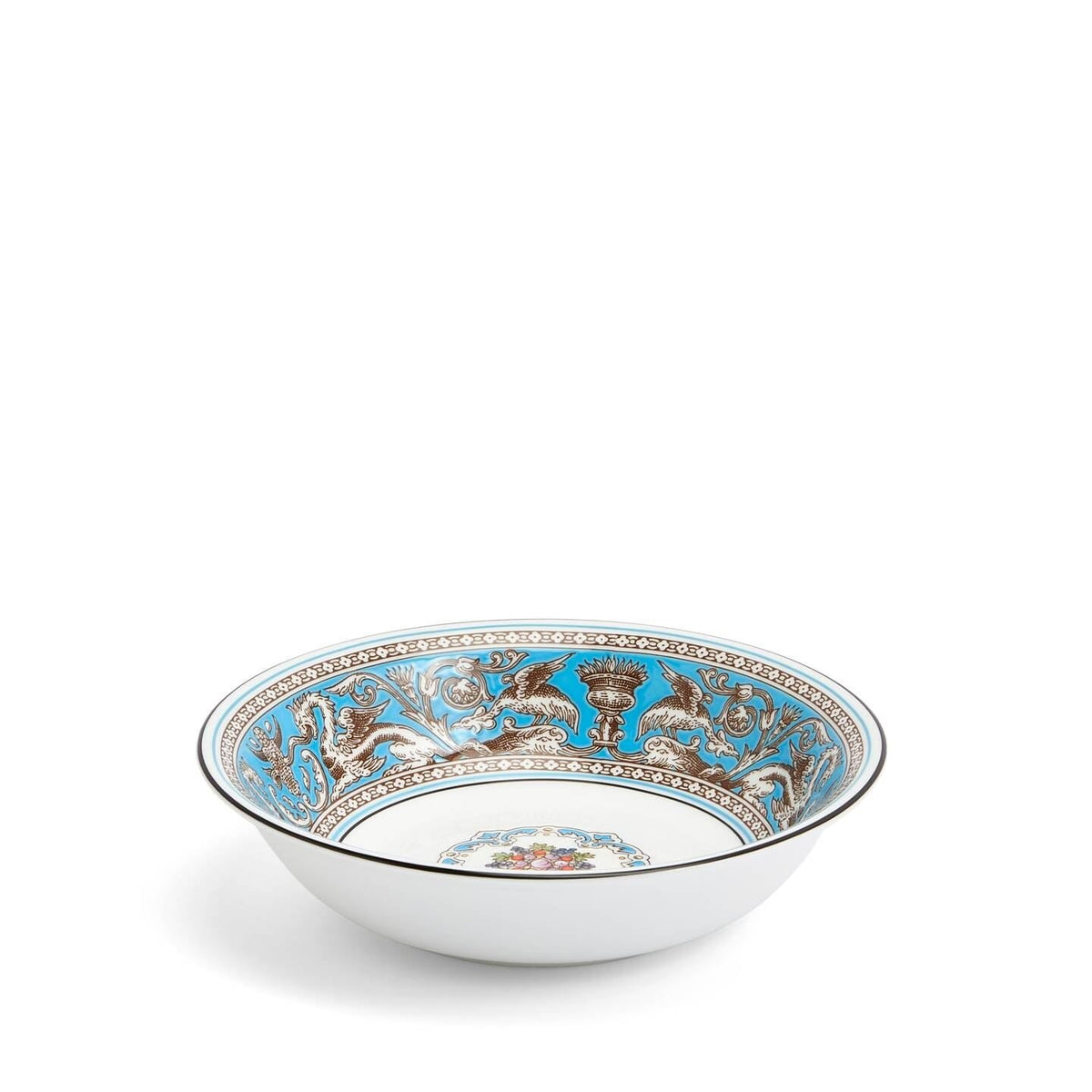 Florentine Turquoise Cereal Bowl Small