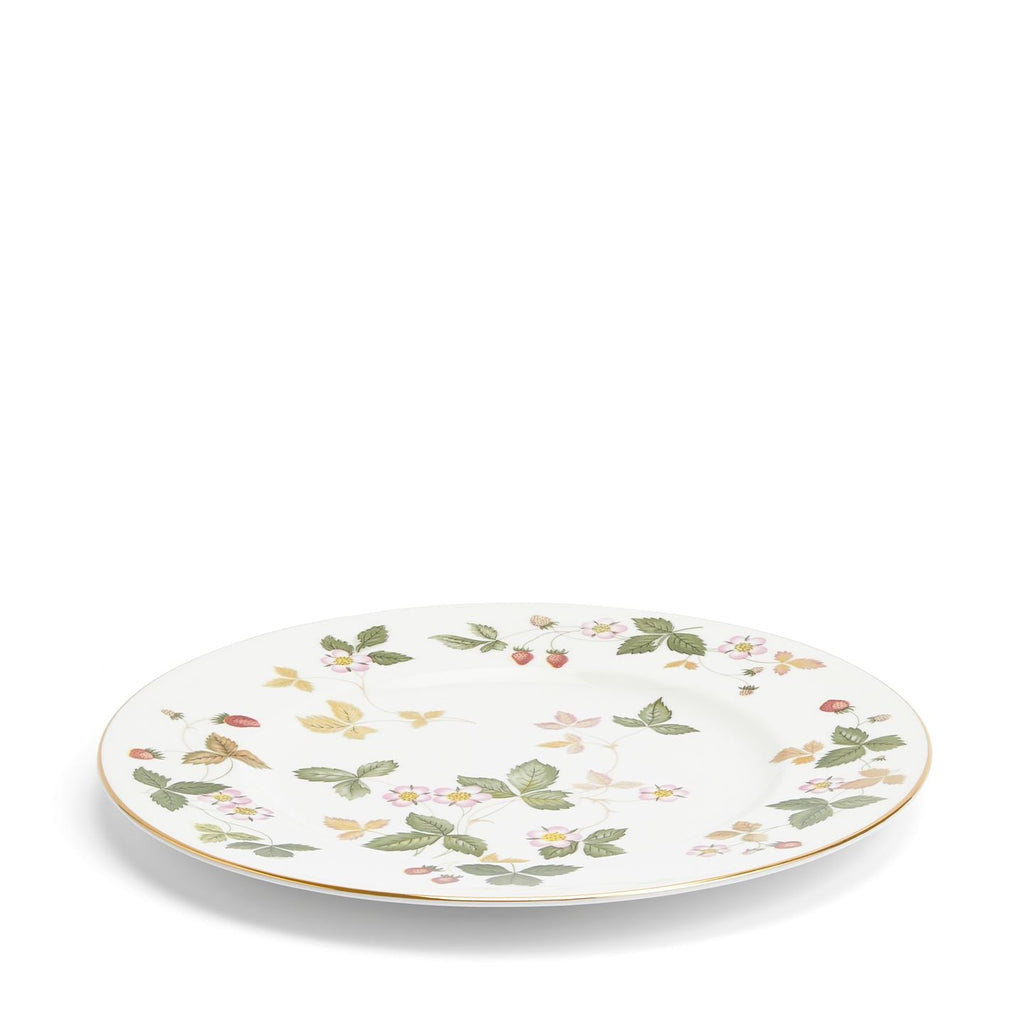 Wild Strawberry Gold Dinner Plate