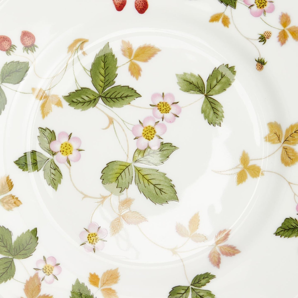Wild Strawberry Gold Small Side Plate