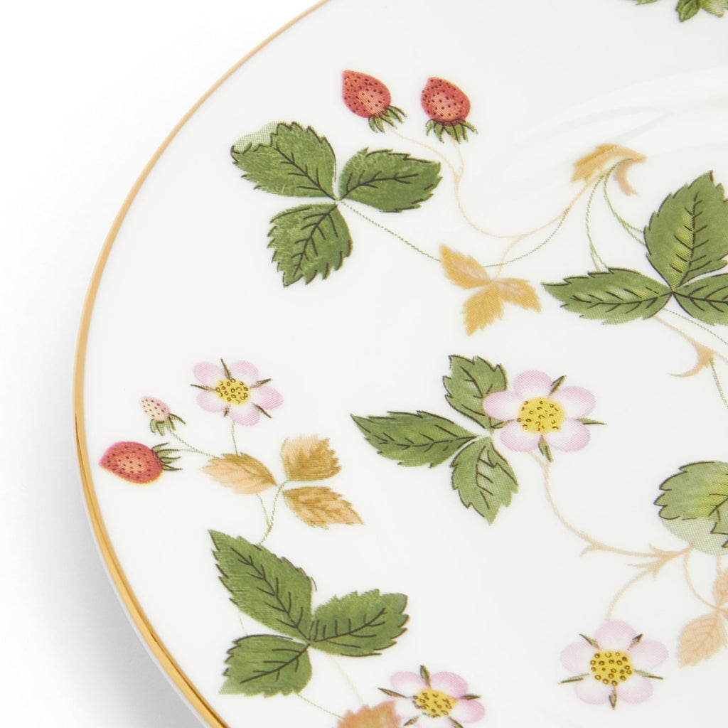 Wild Strawberry Gold Small Side Plate