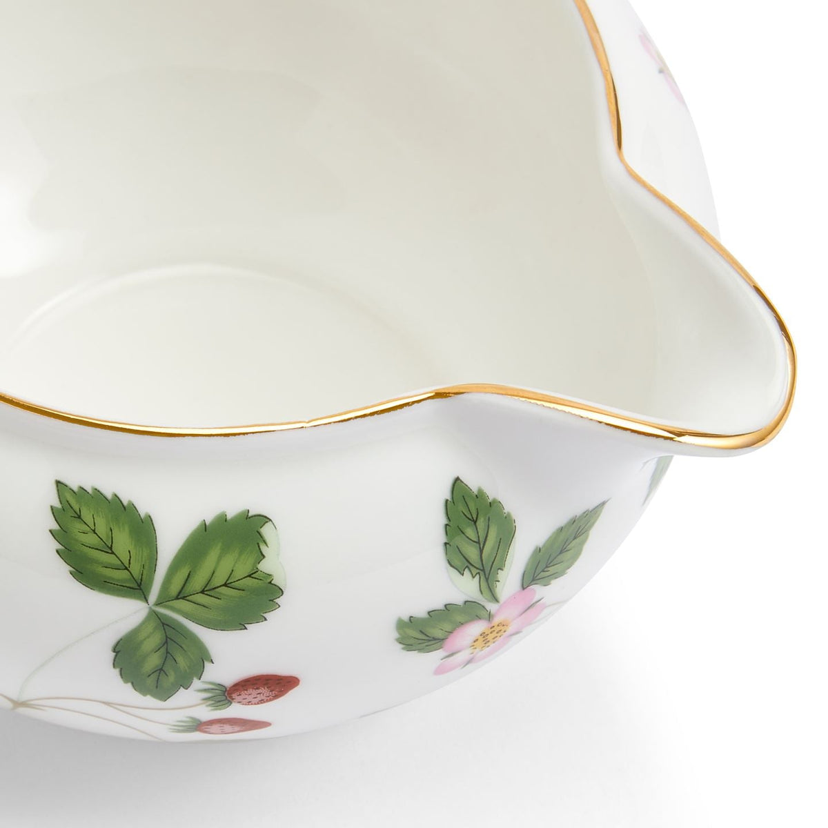 Wild Strawberry Gold Milk / Cream Jug