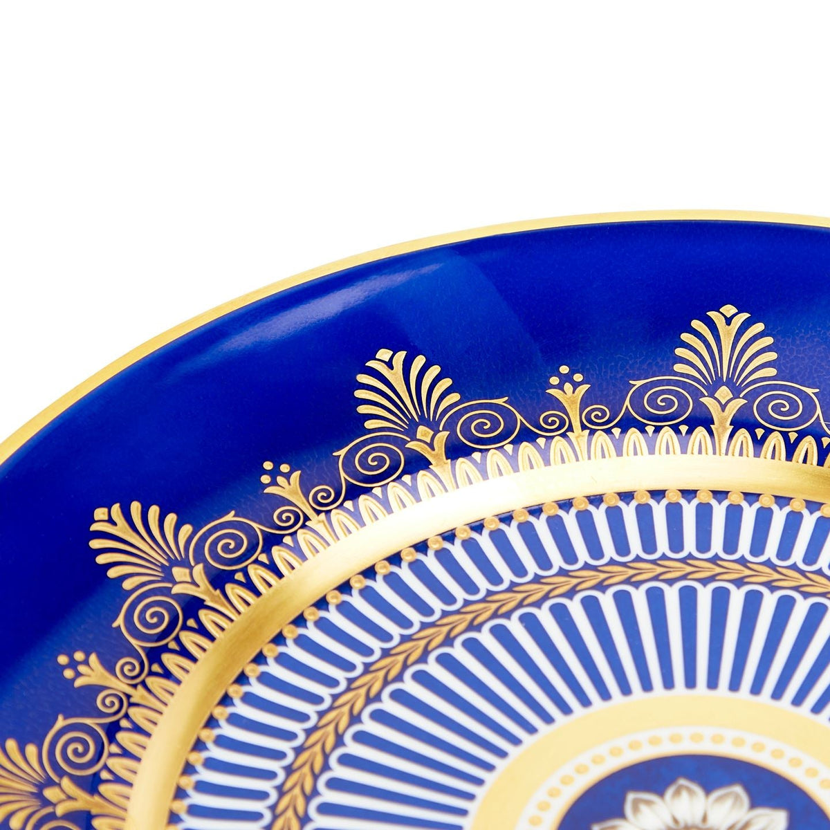 Anthemion Blue Salad Plate