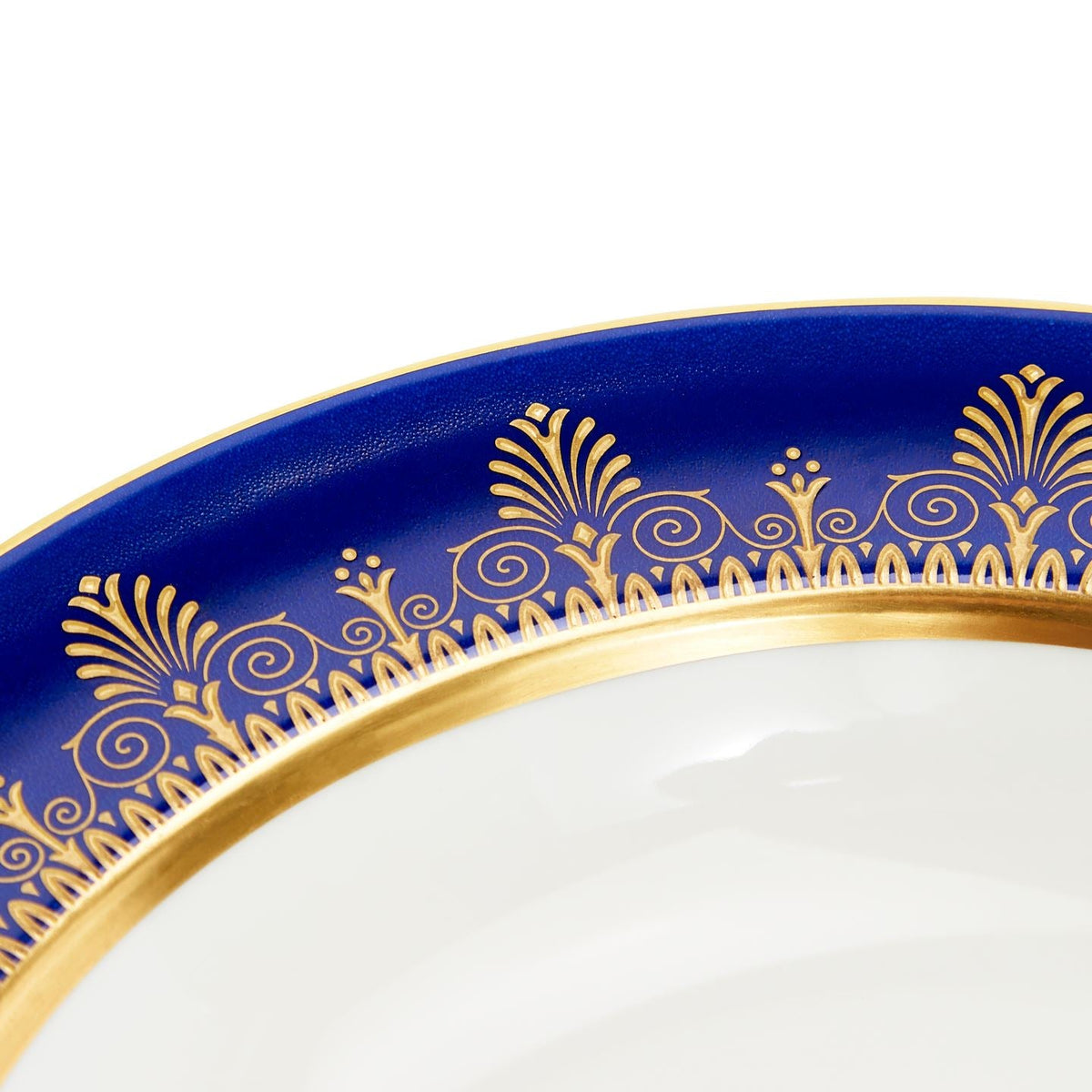 Anthemion Blue Soup Bowl