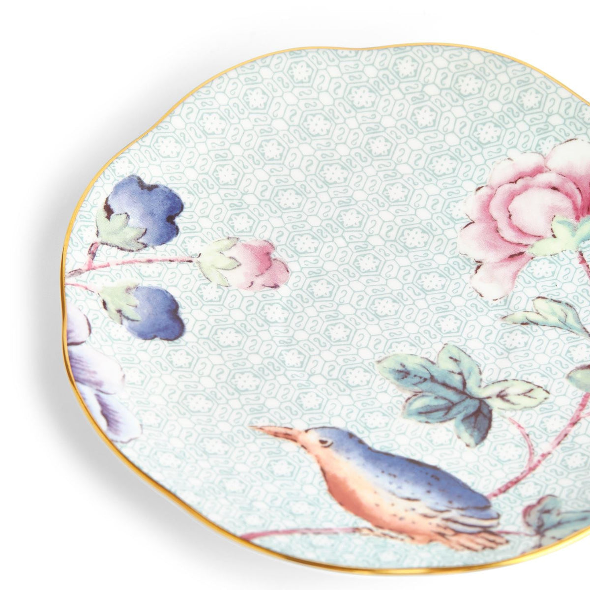 Cuckoo Green Teacup and Saucer