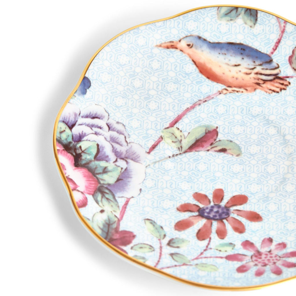 Cuckoo Blue Teacup and Saucer