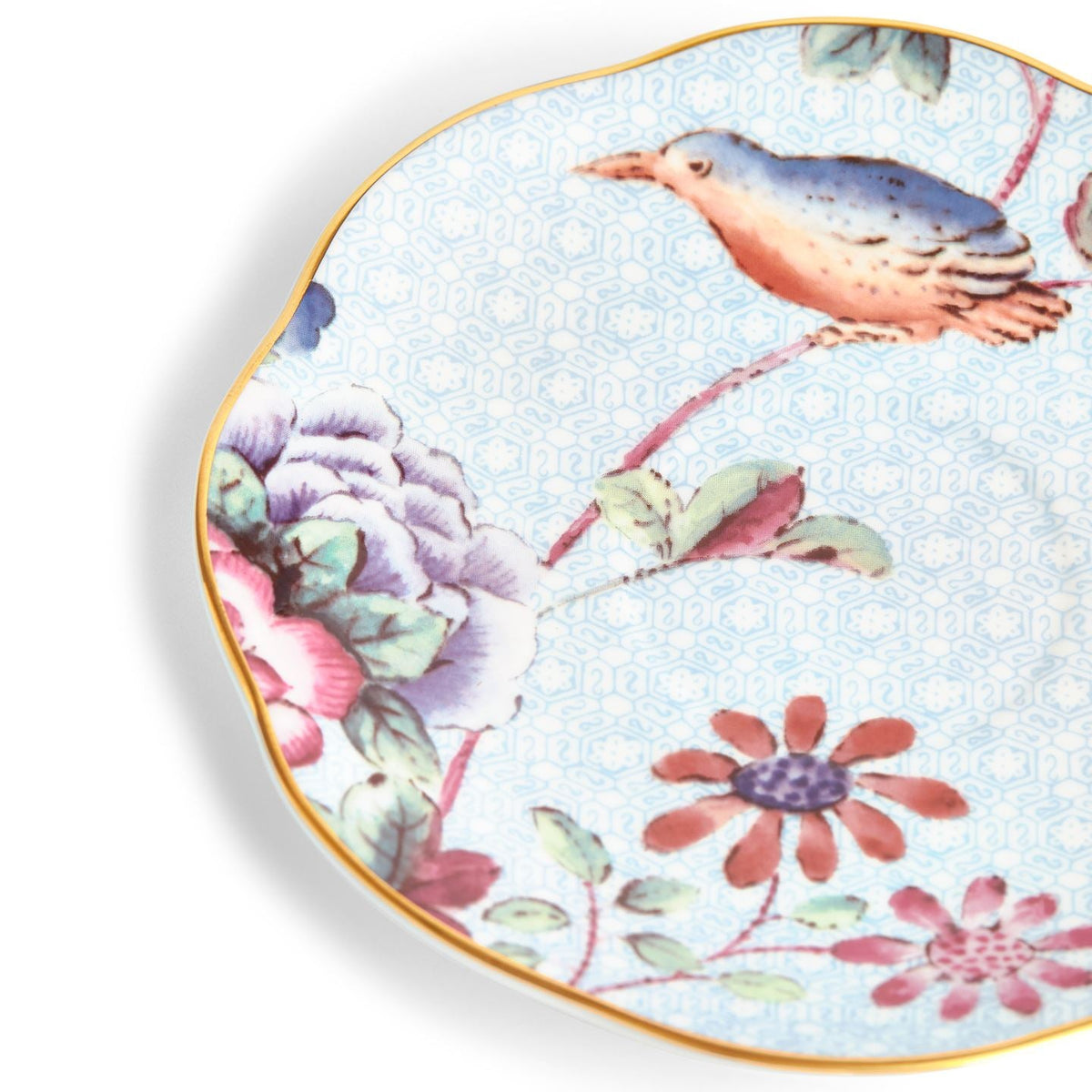 Cuckoo Blue Teacup and Saucer