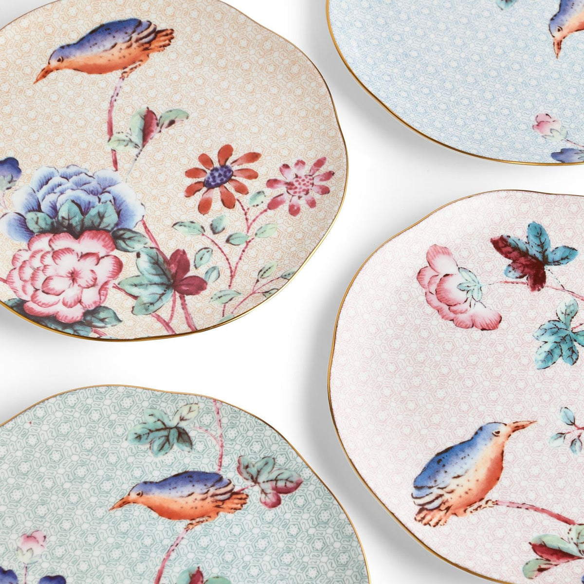 Cuckoo Tea Plate , Set of 4