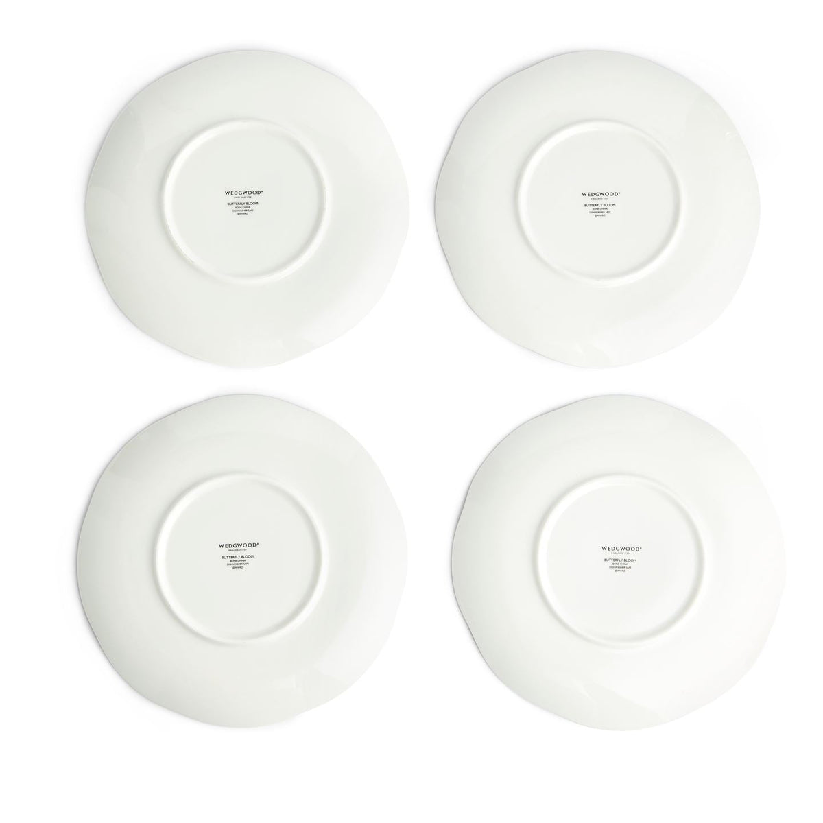 Butterfly Bloom Salad Plate , Set of 4
